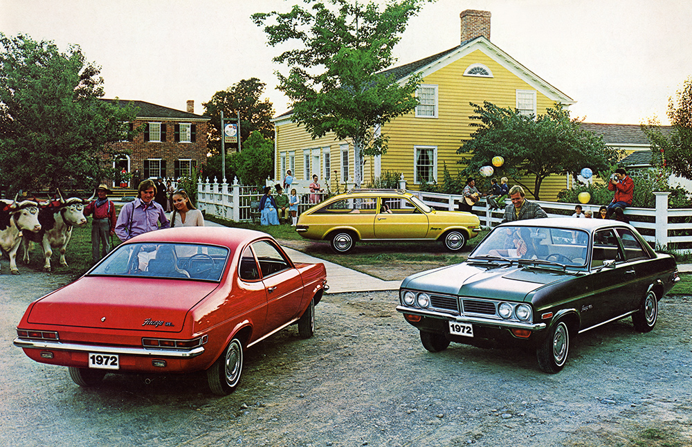 Spécification Oldsmobile Firenza 1972 Catégorie des Oldsmobile Firenza 1972