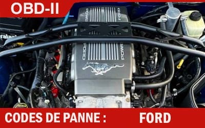 moteur Ford codes de panne