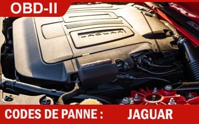 Codes de panne OBD2 Jaguar