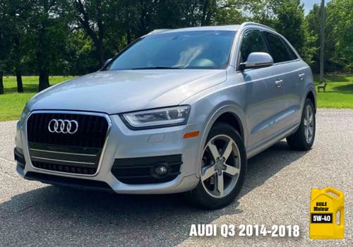 Audi Q3 huile 5w-40