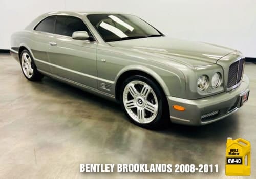 Bentley Brooklands huile 0w-40