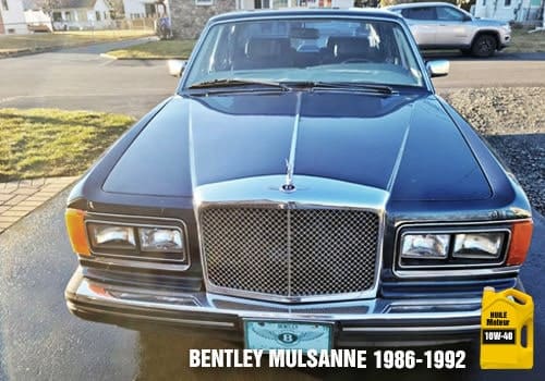 Bentley Mulsanne huile 10w-40