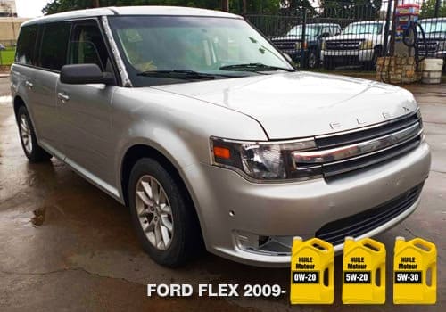 Ford Flex huile gris