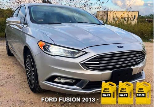 Ford Fusion gris huile 