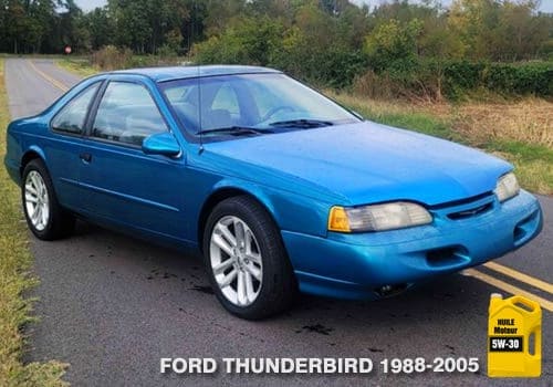 Ford Thunderbird huile 5w-30