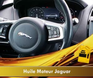 Bannière huile à moteur Jaguar