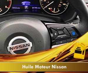 Bannière Huile à Moteur Nissan