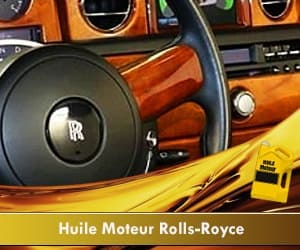 Bannière Huile à Moteur Rolls-Royce