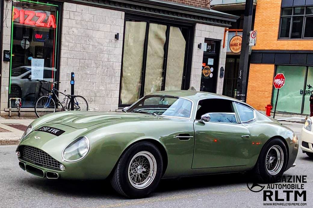 vu à Montréal Aston Martin Aston Martin Zagato 1961