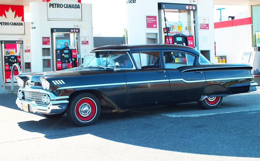 Chevrolet Delray 1958 Garage Petro-Canada Chevrolet Delray 1958