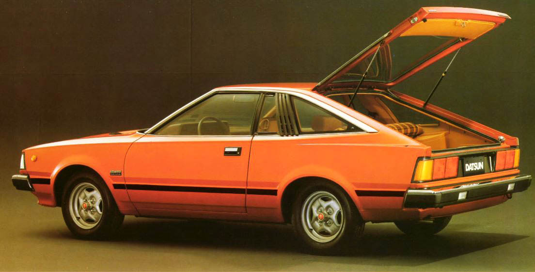 Datsun Silvias rouge 1980 Datsun Silvia 1980